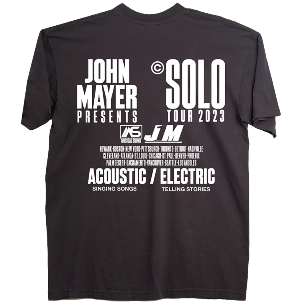 JM SOLO1 1 - John Mayer Merch